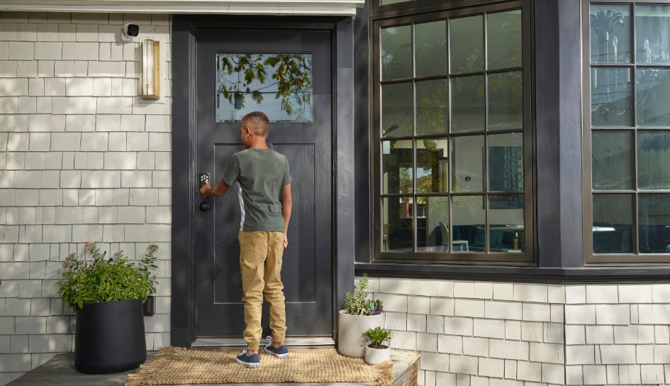 Vivint Smart Lock on home in Killeen