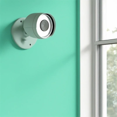 Killeen vivint camera facing a window